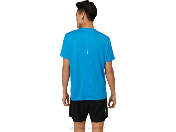 top de manga curta lite-show masculino 462T1674 azul elétrico Asics