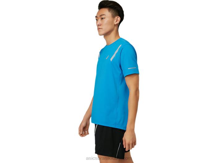 top de manga curta lite-show masculino 462T1674 azul elétrico Asics