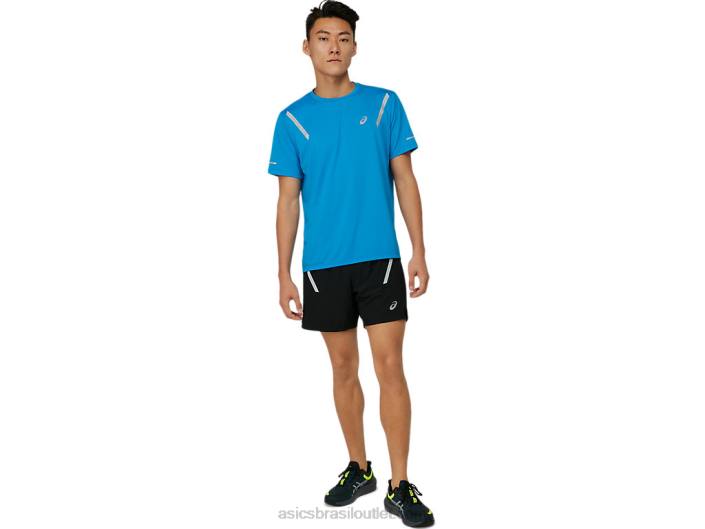top de manga curta lite-show masculino 462T1674 azul elétrico Asics