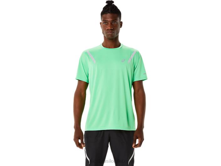 top de manga curta lite-show masculino 462T859 nova folha Asics