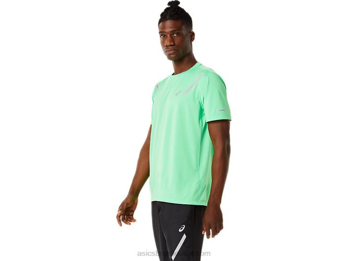 top de manga curta lite-show masculino 462T859 nova folha Asics