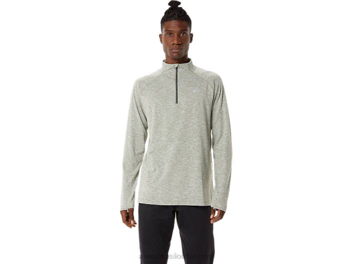 train sana 1/2 zip para homem 462T1477 líquen urze verde Asics