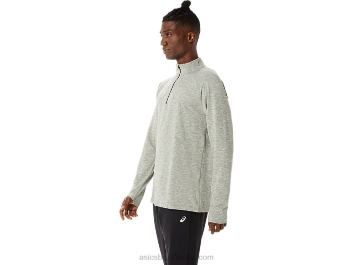 train sana 1/2 zip para homem 462T1477 líquen urze verde Asics