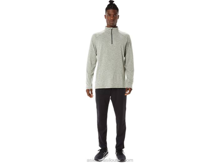 train sana 1/2 zip para homem 462T1477 líquen urze verde Asics