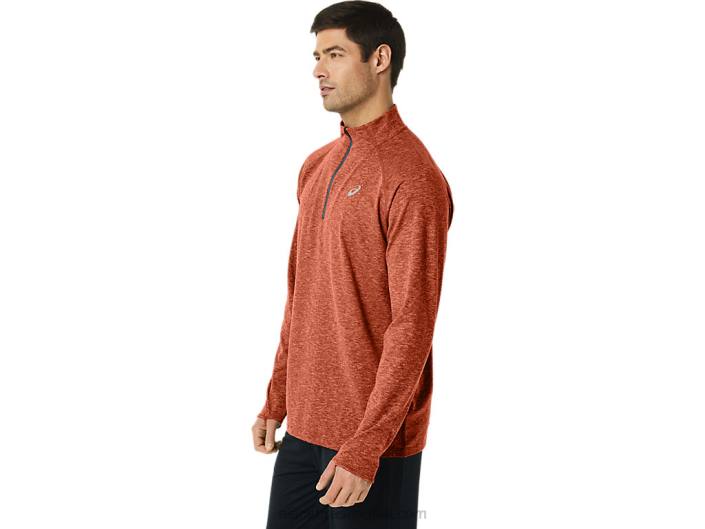 train sana 1/2 zip para homem 462T194 especiaria latte urze Asics