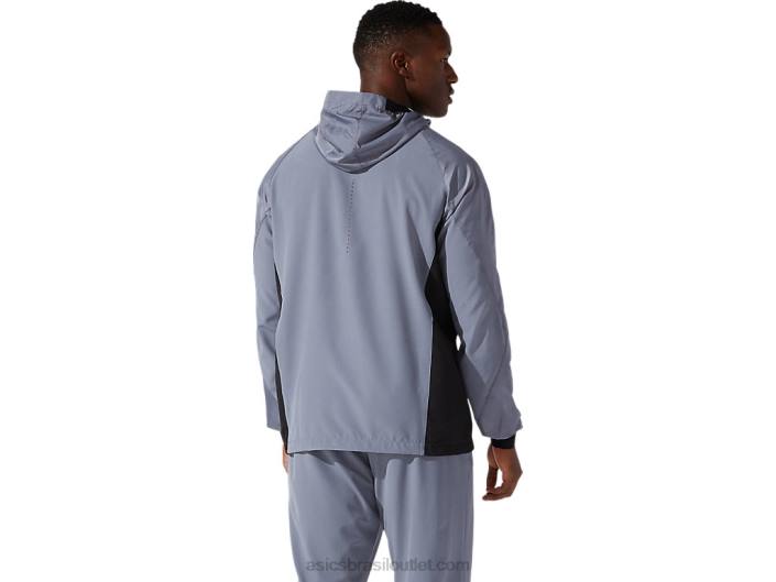 jaqueta de tecido híbrido masculina 462T1979 metrópole Asics