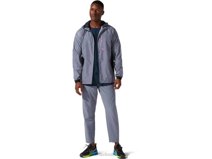 jaqueta de tecido híbrido masculina 462T1979 metrópole Asics