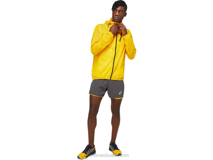 jaqueta fujitrail masculina 462T1815 girassol Asics