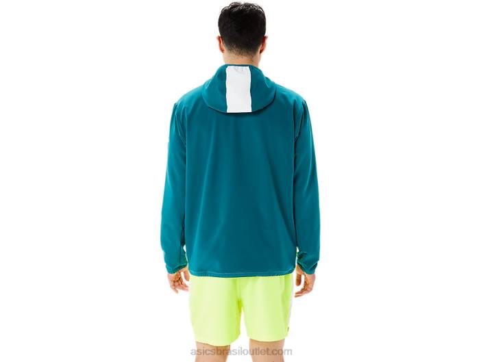 jaqueta pronta masculina color block wc 462T1279 multi Asics