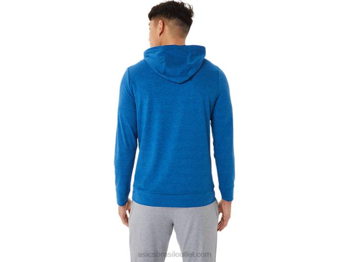 moletom com capuz tecnológico masculino 462T1420 urze do passeio do lago Asics