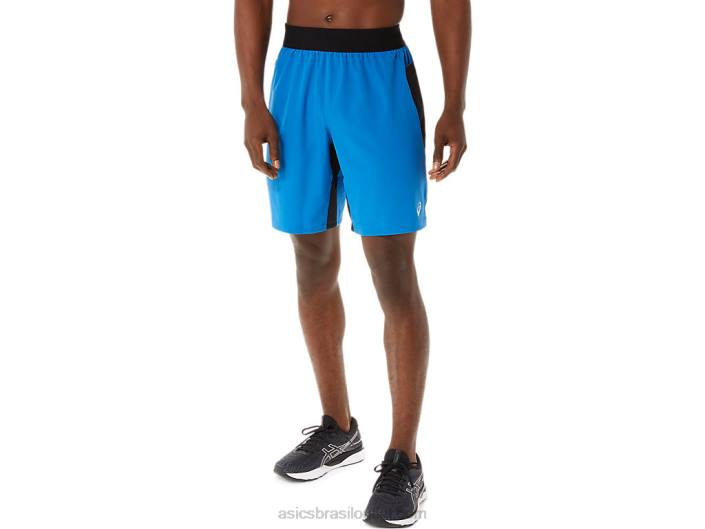 bermuda masculina 9 pol 462T1409 lago drive/desempenho preto Asics