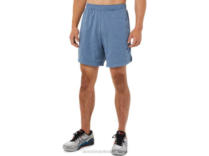 calções de 7 polegadas para homem 462T1435 urze grande tubarão Asics