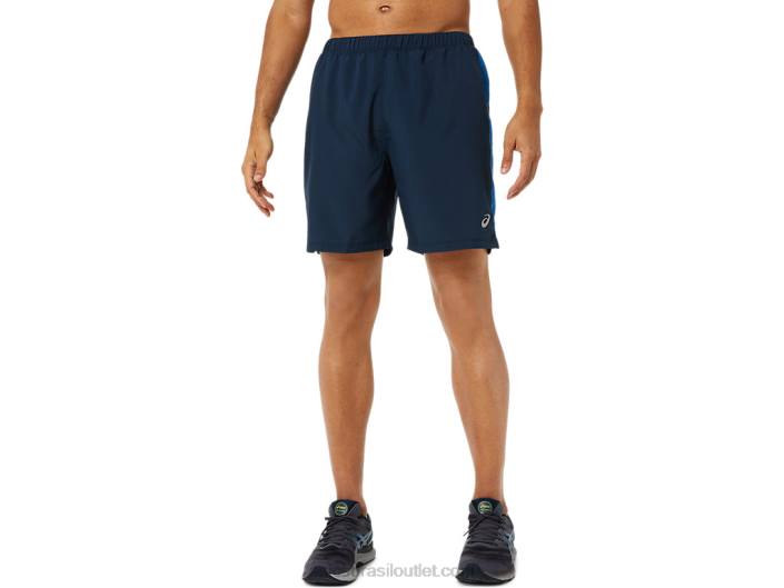 conjunto pronto para homem 7in short 462T1395 passeio azul francês/lago Asics