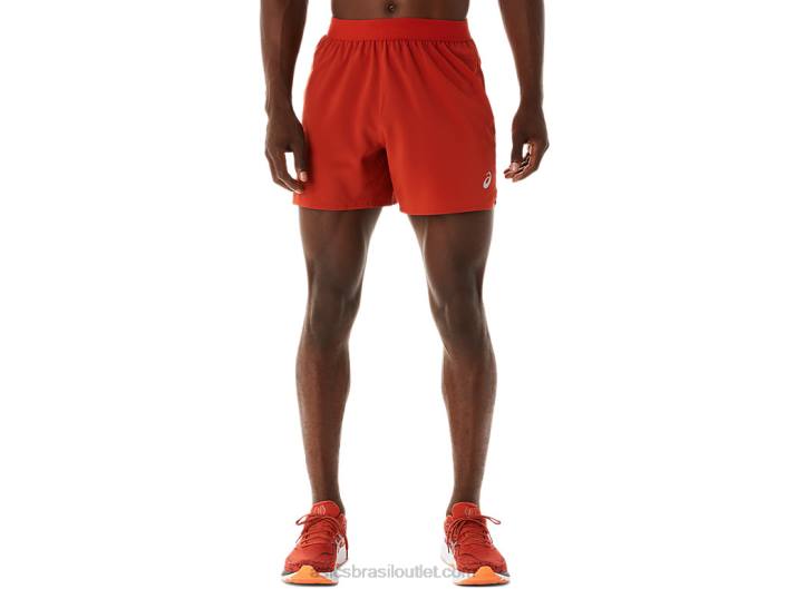 estrada masculina 5 em curto 462T241 latte de especiarias Asics
