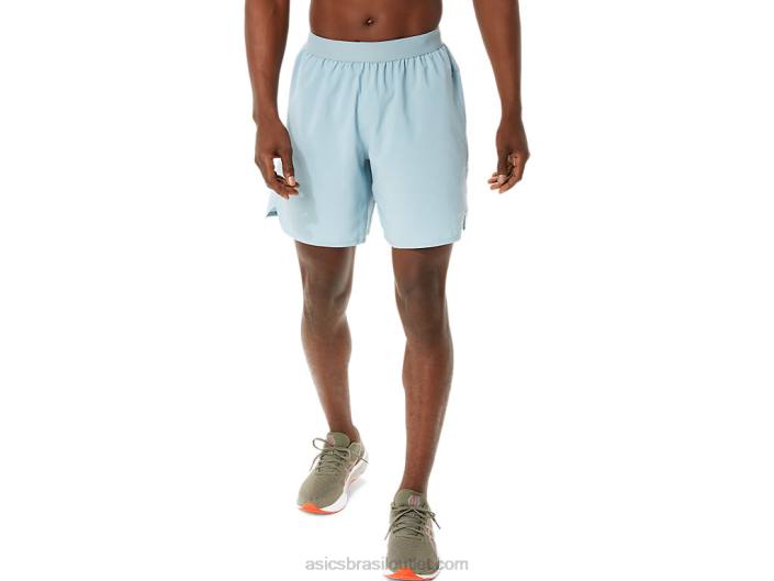 estrada masculina 7in short 462T1064 aço leve Asics