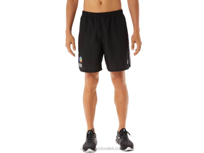 m pronto 7in short wch 462T1360 desempenho preto Asics