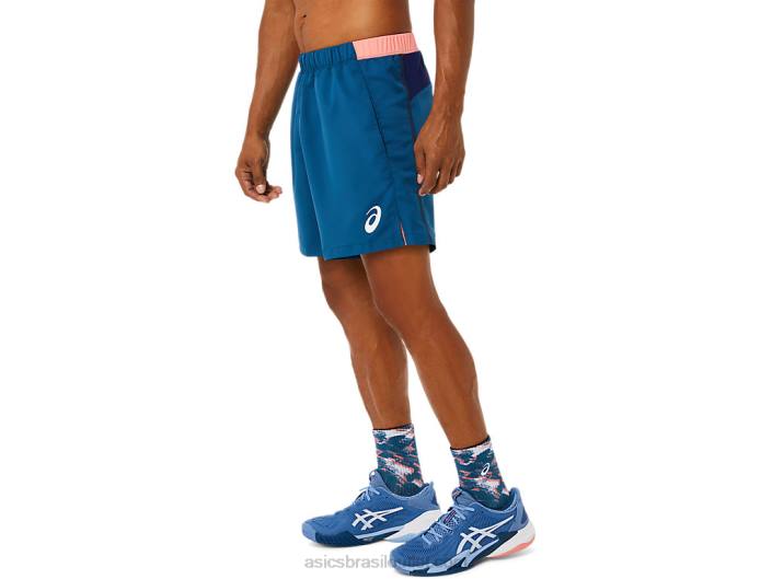 match 7in short masculino 462T1491 índigo claro Asics