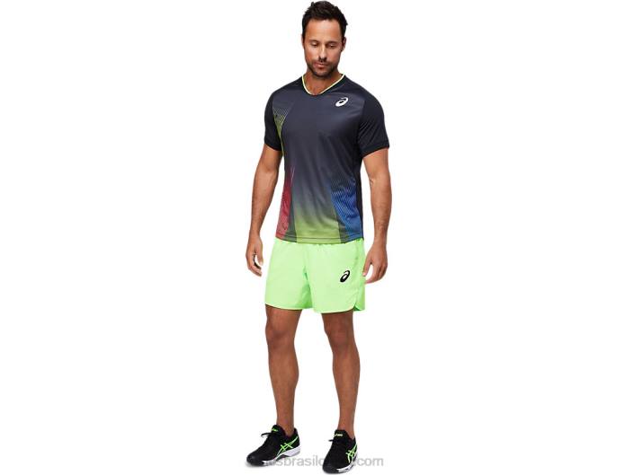match 7in short masculino 462T1817 lagartixa verde Asics