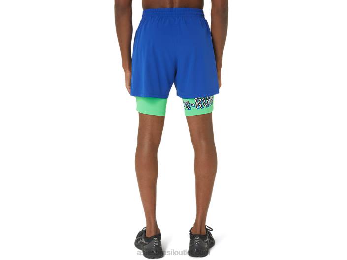 nova linha forte reaproveitada masculina 462T20 real/pista Asics