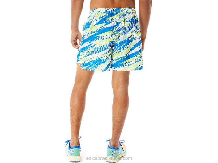 pronto para homem 5in short lam 462T1341 perigo verde Asics