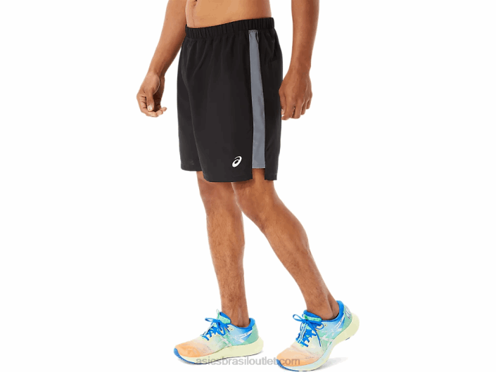 pronto para homem 7in short lam 462T1344 desempenho preto Asics