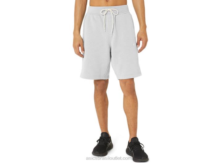 short de lã sunday sana masculino 462T13 urze cinza claro Asics