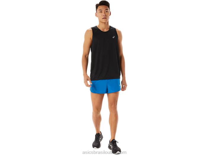 short dividido masculino 462T1359 passeio do lago Asics