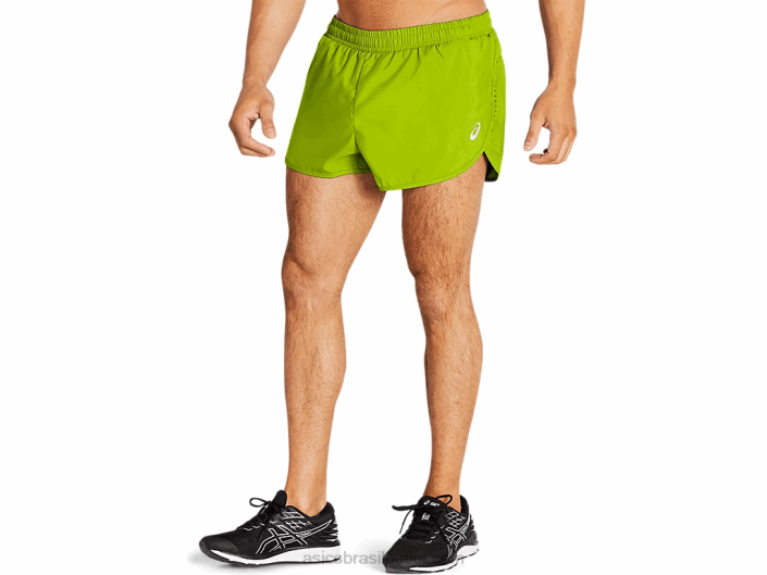 short dividido masculino 462T1707 raspas de limão Asics