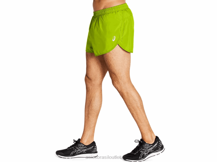 short dividido masculino 462T1707 raspas de limão Asics