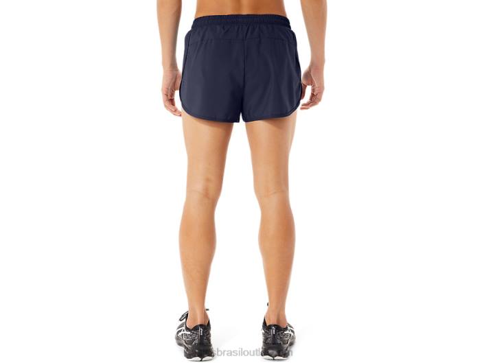 short dividido masculino 462T181 casaco de pavão Asics