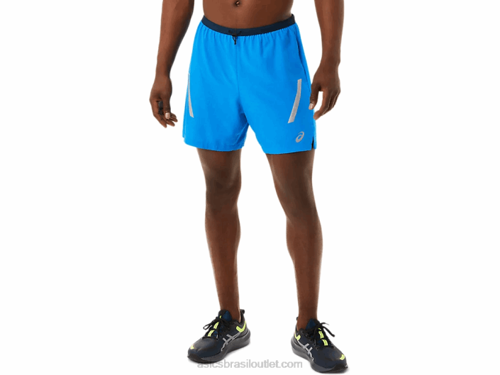 short lite show masculino 462T1675 azul elétrico/azul francês Asics