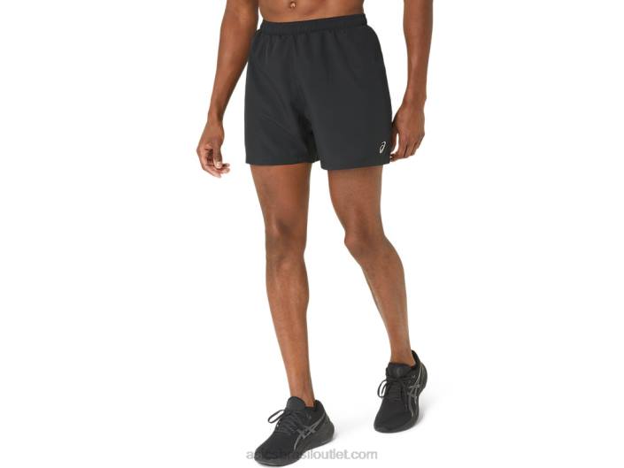 short masculino 5 pol pr lyte 2.0 462T289 desempenho preto Asics