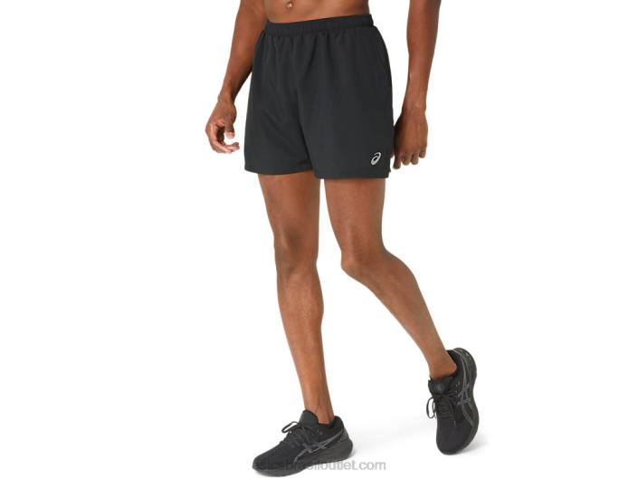 short masculino 5 pol pr lyte 2.0 462T289 desempenho preto Asics