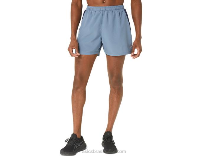 short masculino 5 pol pr lyte 2.0 462T33 aço azul Asics