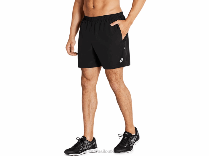 short masculino 5in pr lyte 462T2059 desempenho preto Asics
