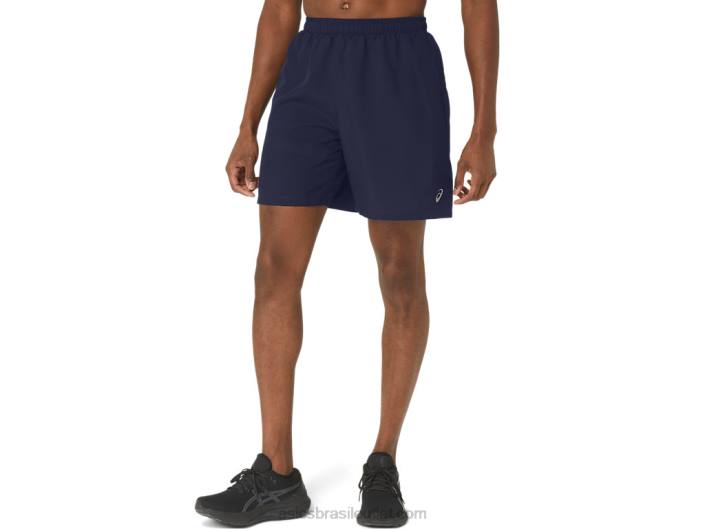 short masculino 7 pol. pr lyte 2.0 462T286 pavão/chapa de rocha Asics