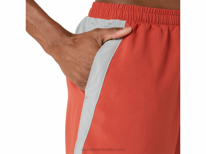 short masculino 7 pol. pr lyte 2.0 462T301 latte de especiarias Asics