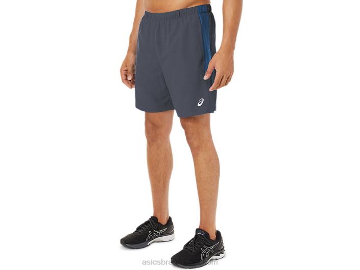 short masculino 7in pr lyte 462T1018 metrópole/azul Asics