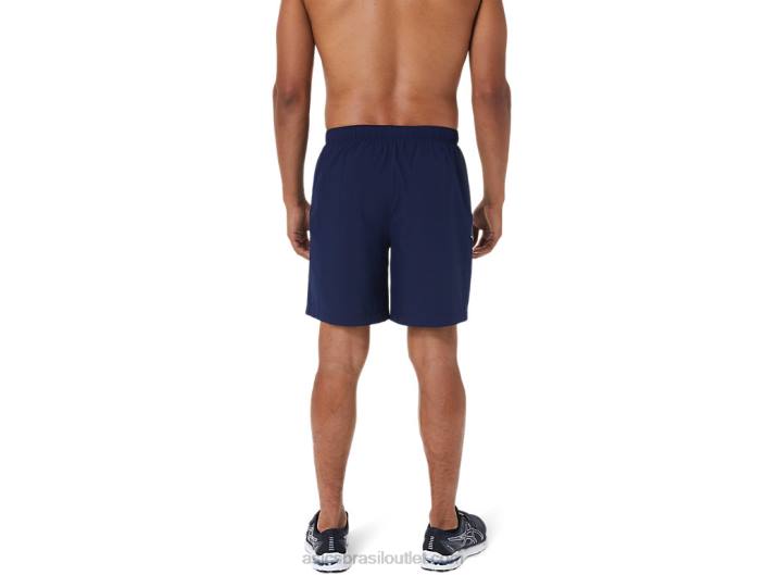 short masculino 7in pr lyte 462T1078 pavão/cinza transportador Asics