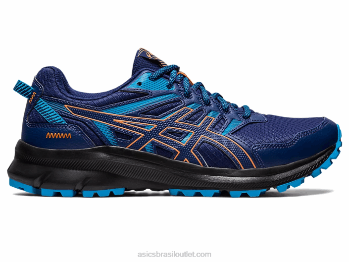 batedor de trilha 2 462T385 azul índigo/azul ilha Asics