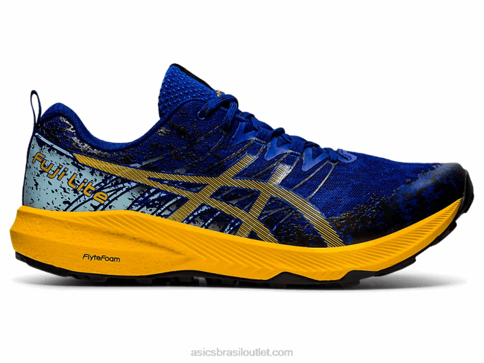 fuji lite 2 462T1866 azul monaco/girassol Asics