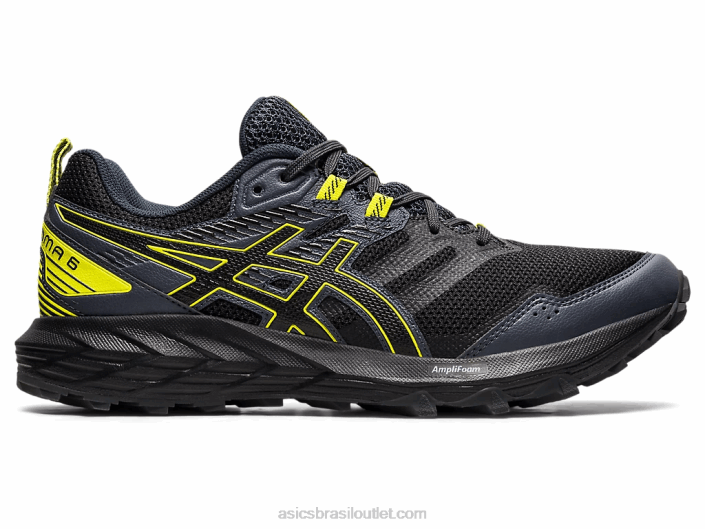 gel-sonoma 6 462T1955 cinza grafite/sour yuzu Asics