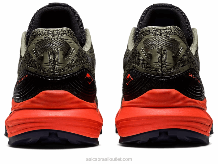 gel-trabuco 10 462T599 manto verde/meia-noite Asics
