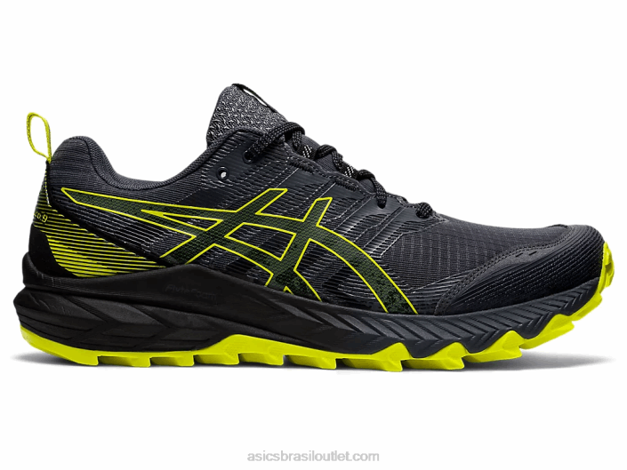 gel-trabuco 9 462T2008 transportadora grey/sour yuzu Asics