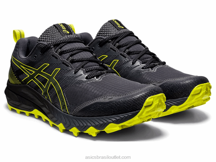 gel-trabuco 9 462T2008 transportadora grey/sour yuzu Asics