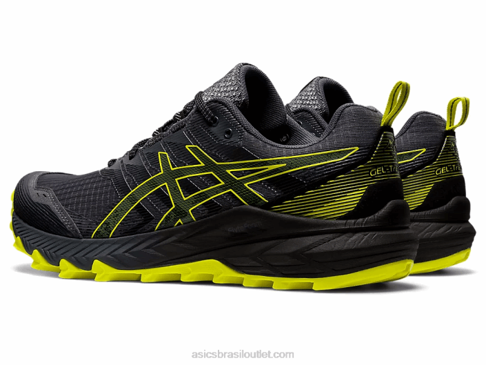 gel-trabuco 9 462T2008 transportadora grey/sour yuzu Asics