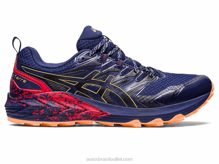 gel-trabuco terra 462T637 azul índigo/azeite Asics