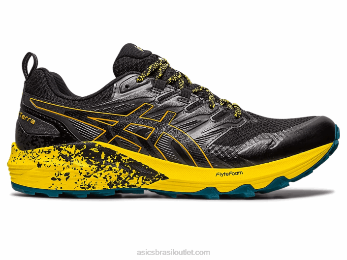 gel-trabuco terra 462T640 preto/tempestade de areia Asics