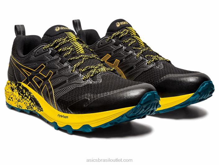 gel-trabuco terra 462T640 preto/tempestade de areia Asics