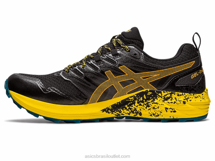 gel-trabuco terra 462T640 preto/tempestade de areia Asics